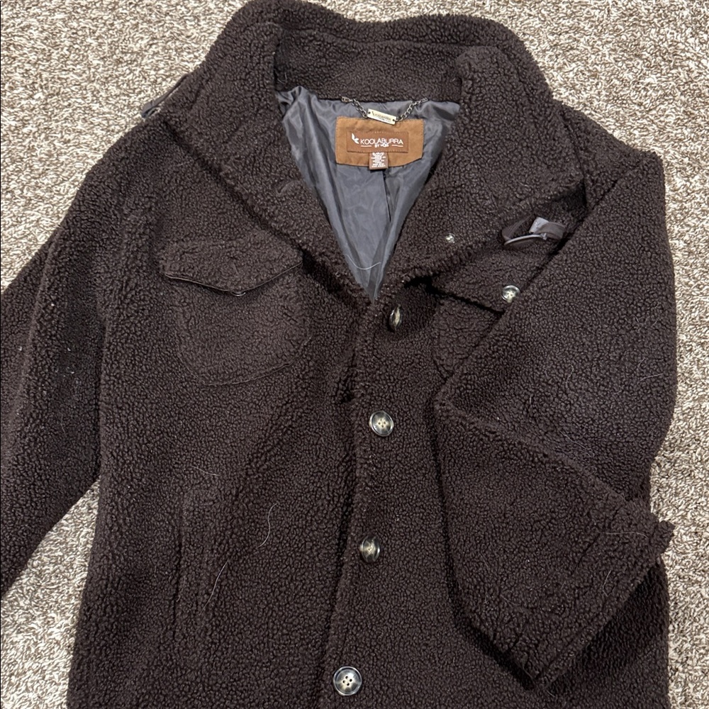 UGG Dark Brown Sherpa Jacket